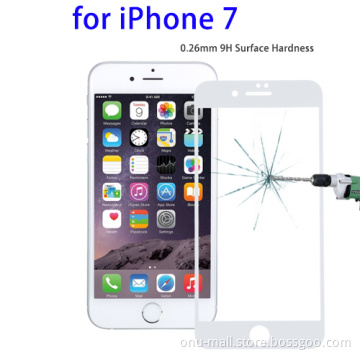 Wholesale 0.26mm 9H Explosion-proof for iPhone 7 Screen Protector Tempered Glass